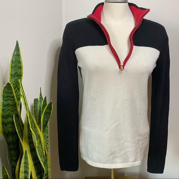 Lauren by Ralph Lauren 1/4 Zip Sweater - Picture 3 of 6